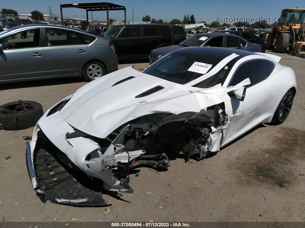 2016 Jaguar F-type White vin: SAJWA6AT7G8K30036