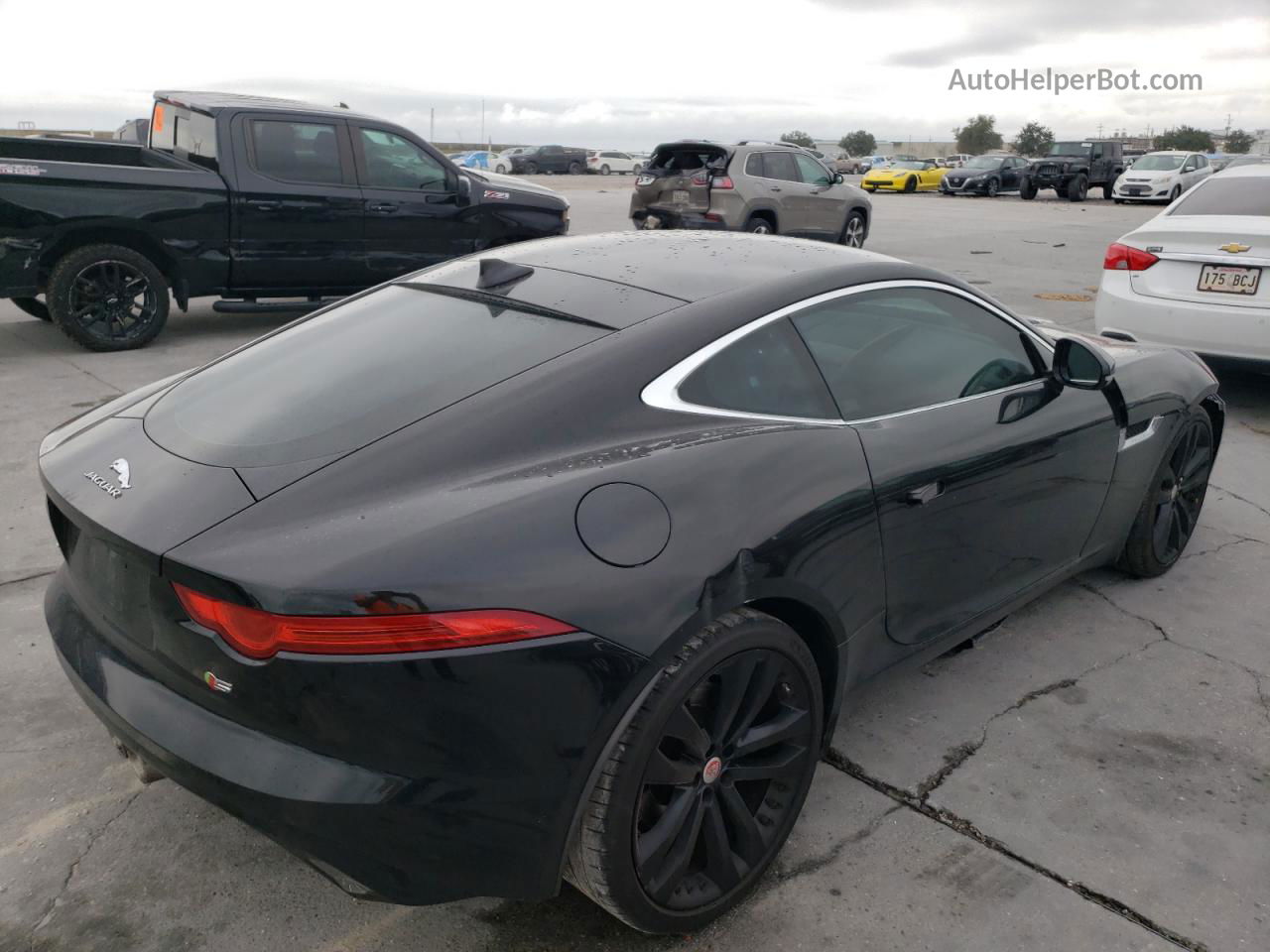 2016 Jaguar F-type S Black vin: SAJWA6BU0G8K31973