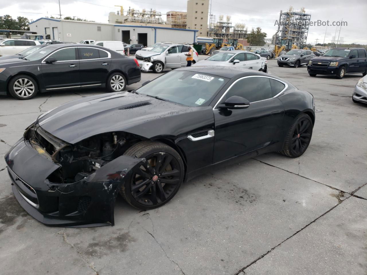 2016 Jaguar F-type S Black vin: SAJWA6BU0G8K31973