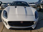 2016 Jaguar F-type S White vin: SAJWA6BU1G8K23770