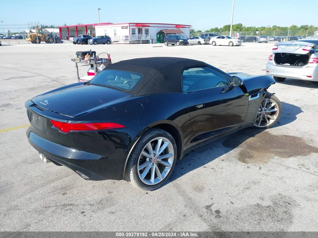 2016 Jaguar F-type Black vin: SAJWA6ET8G8K25180