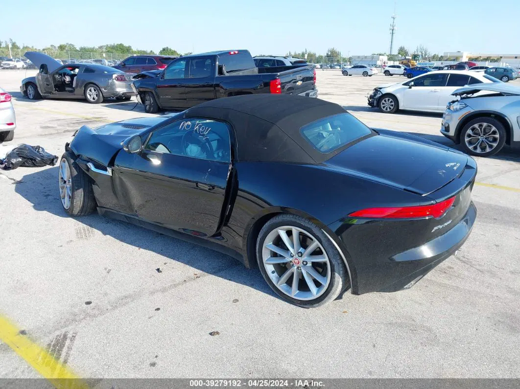 2016 Jaguar F-type Black vin: SAJWA6ET8G8K25180