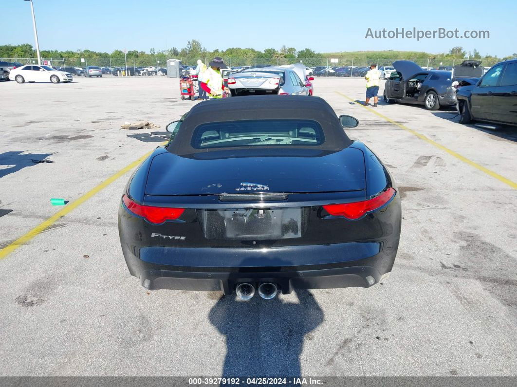 2016 Jaguar F-type Black vin: SAJWA6ET8G8K25180