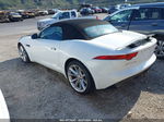 2016 Jaguar F-type S White vin: SAJWA6FU9G8K29682