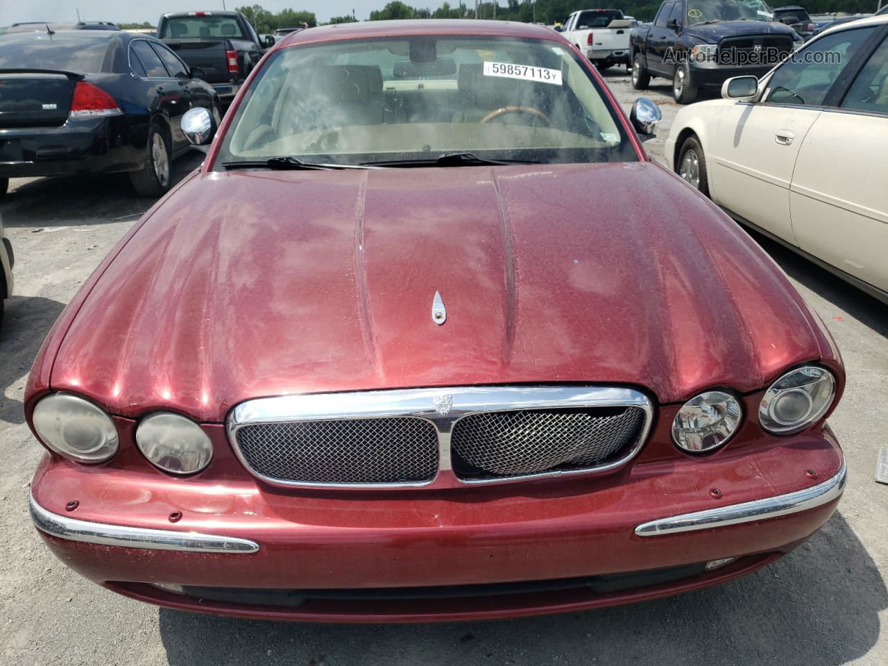 2006 Jaguar Vandenplas  Red vin: SAJWA82B16SH00356