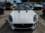 2016 Jaguar F-type  White vin: SAJWB6A65G8K28678