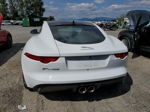 2016 Jaguar F-type  White vin: SAJWB6A65G8K28678