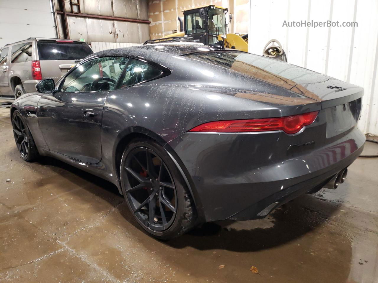 2016 Jaguar F-type S Gray vin: SAJWB6BC3G8K29039