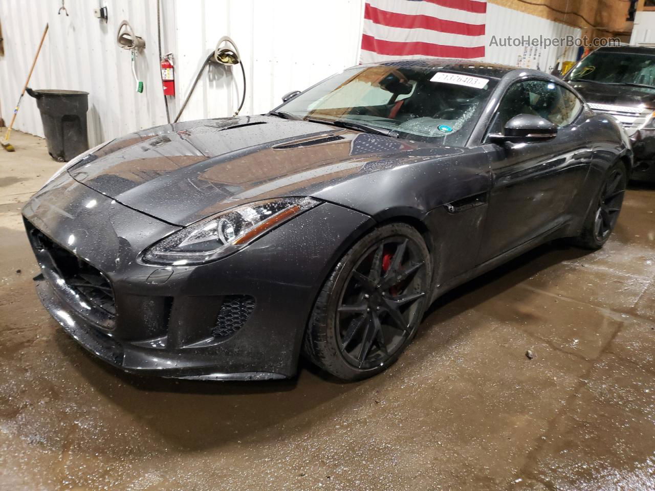 2016 Jaguar F-type S Gray vin: SAJWB6BC3G8K29039