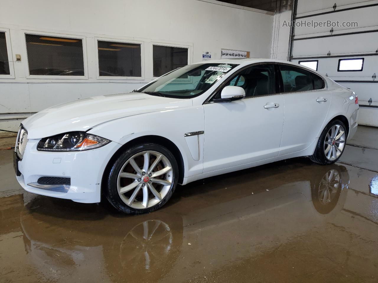 2015 Jaguar Xf 3.0 Sport Awd White vin: SAJWJ0FF0F8U48222