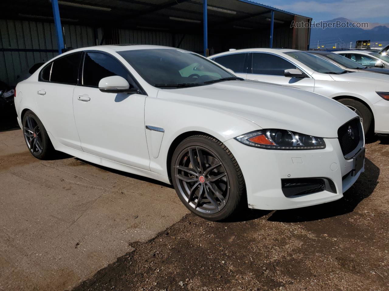 2015 Jaguar Xf 3.0 Sport Awd White vin: SAJWJ0FF1F8U39951