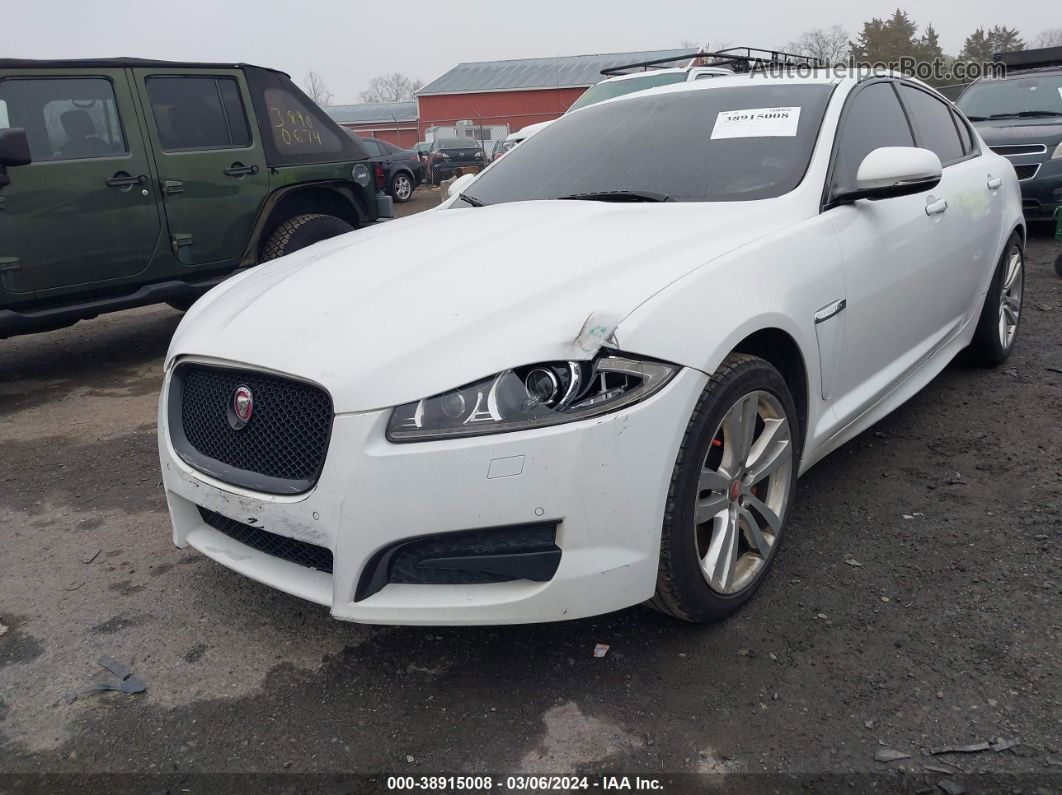 2015 Jaguar Xf 3.0 Portfolio/3.0 Sport White vin: SAJWJ0FF1F8U48200