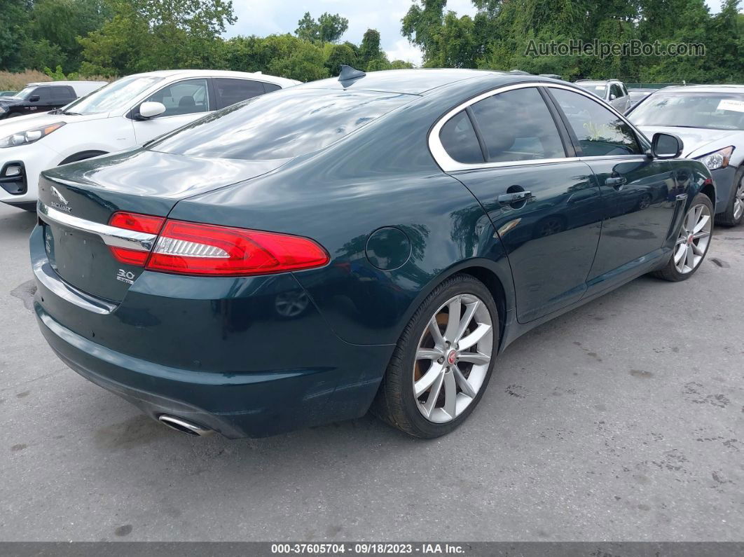 2015 Jaguar Xf V6 Portfolio Green vin: SAJWJ0FF1F8U88776