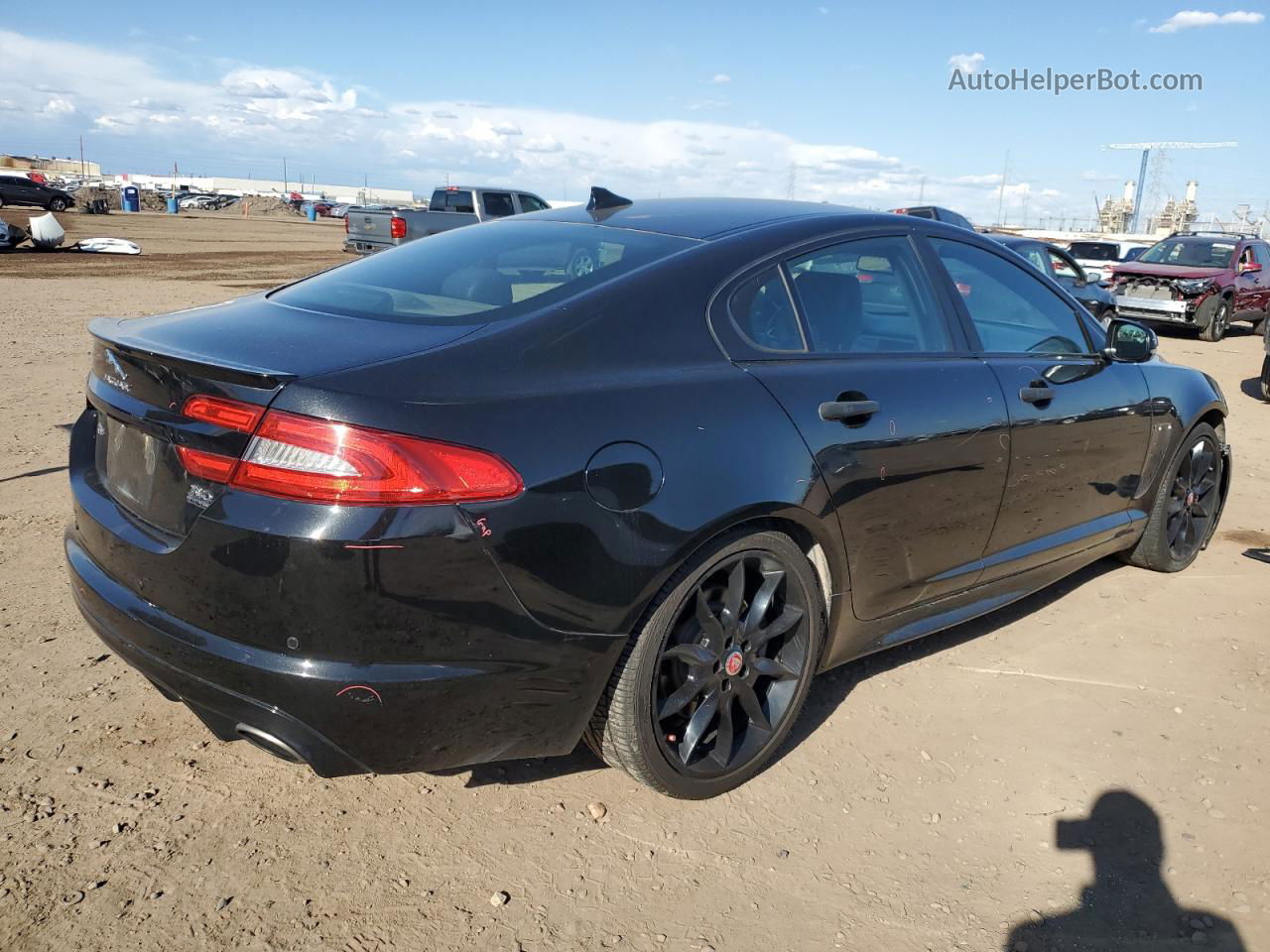 2015 Jaguar Xf 3.0 Sport Awd Черный vin: SAJWJ0FF2F8U56533