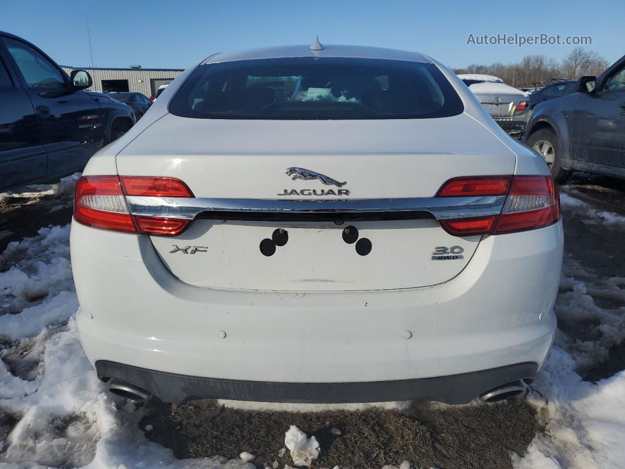 2015 Jaguar Xf 3.0 Sport Awd Белый vin: SAJWJ0FF2F8U71825