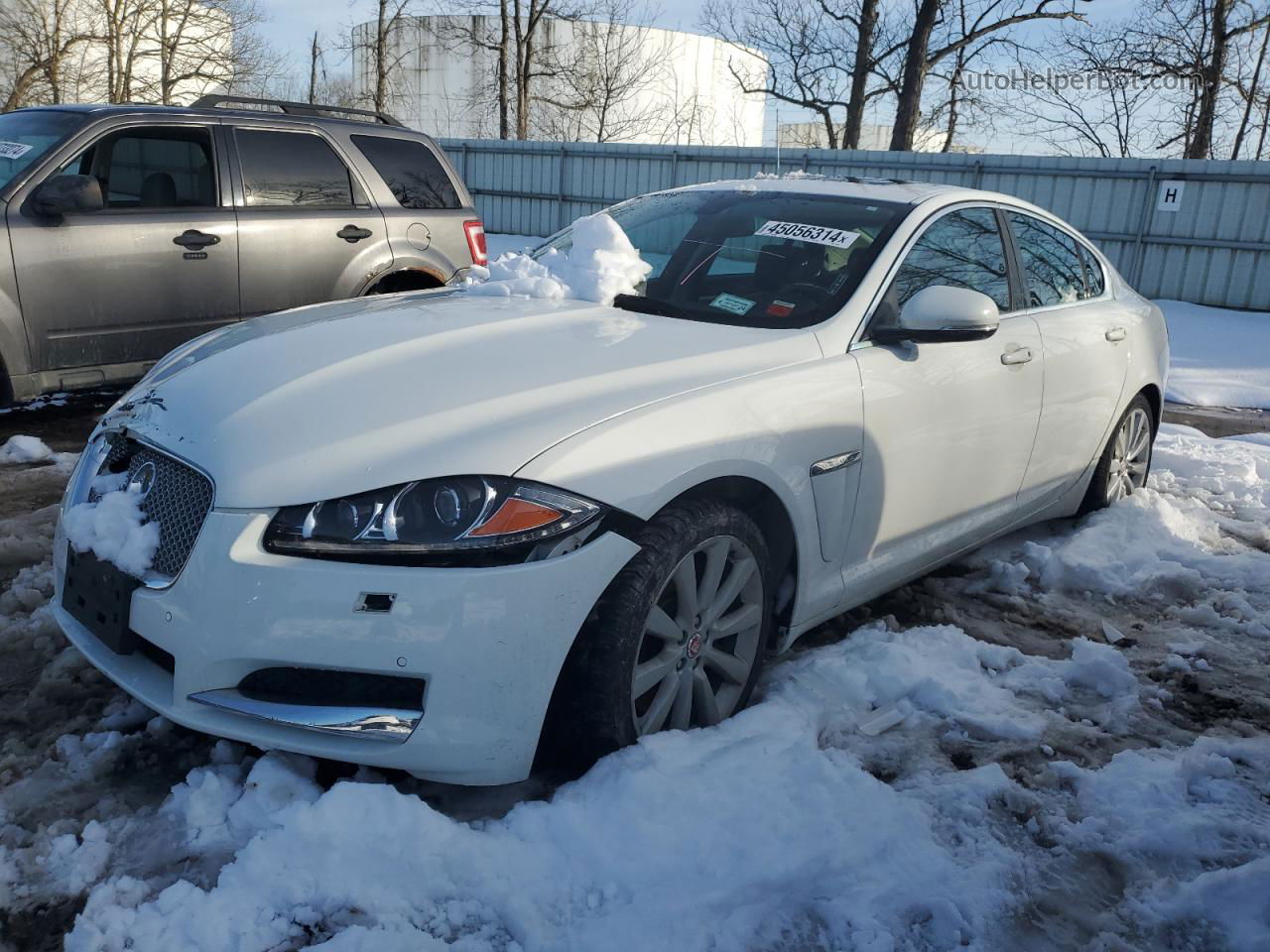 2015 Jaguar Xf 3.0 Sport Awd White vin: SAJWJ0FF2F8U71825