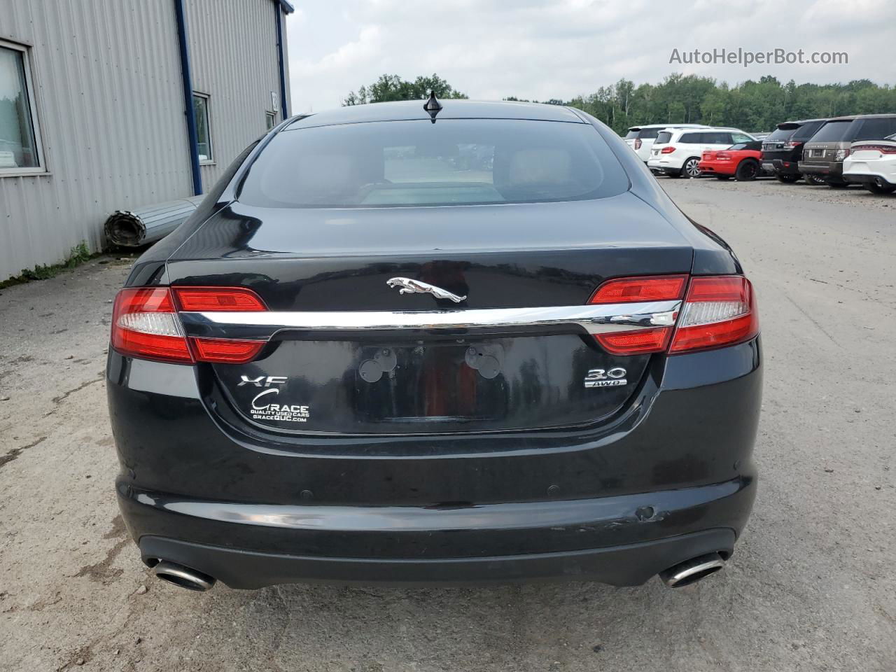 2015 Jaguar Xf 3.0 Sport Awd Black vin: SAJWJ0FF4F8U59322