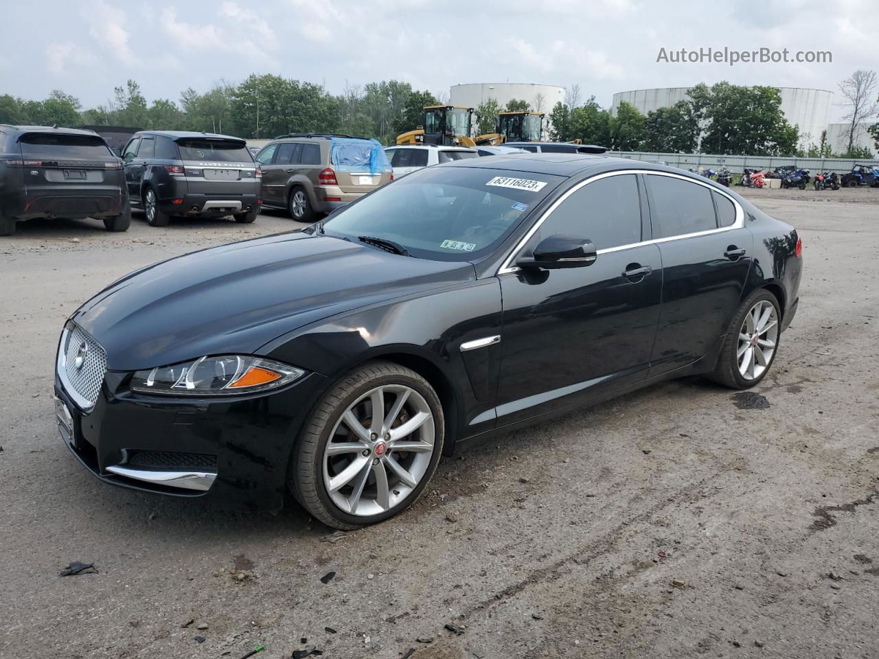 2015 Jaguar Xf 3.0 Sport Awd Black vin: SAJWJ0FF4F8U59322