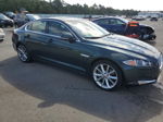 2015 Jaguar Xf 3.0 Sport Awd Зеленый vin: SAJWJ0FF4F8U62964