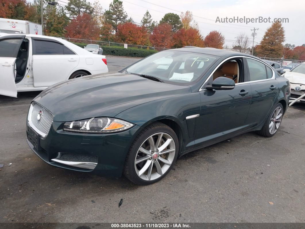 2015 Jaguar Xf 3.0 Portfolio/3.0 Sport Зеленый vin: SAJWJ0FF8F8U76611