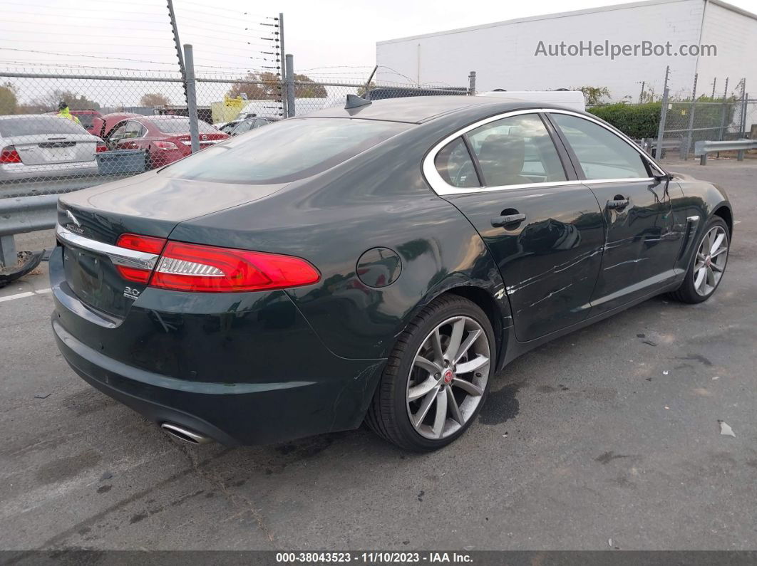 2015 Jaguar Xf 3.0 Portfolio/3.0 Sport Зеленый vin: SAJWJ0FF8F8U76611