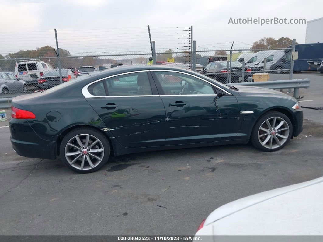 2015 Jaguar Xf 3.0 Portfolio/3.0 Sport Зеленый vin: SAJWJ0FF8F8U76611