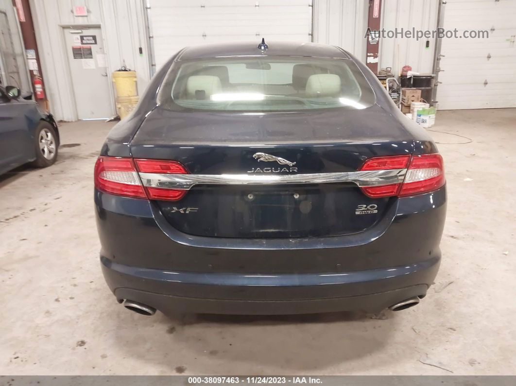 2015 Jaguar Xf V6 Blue vin: SAJWJ0FF9F8U67755