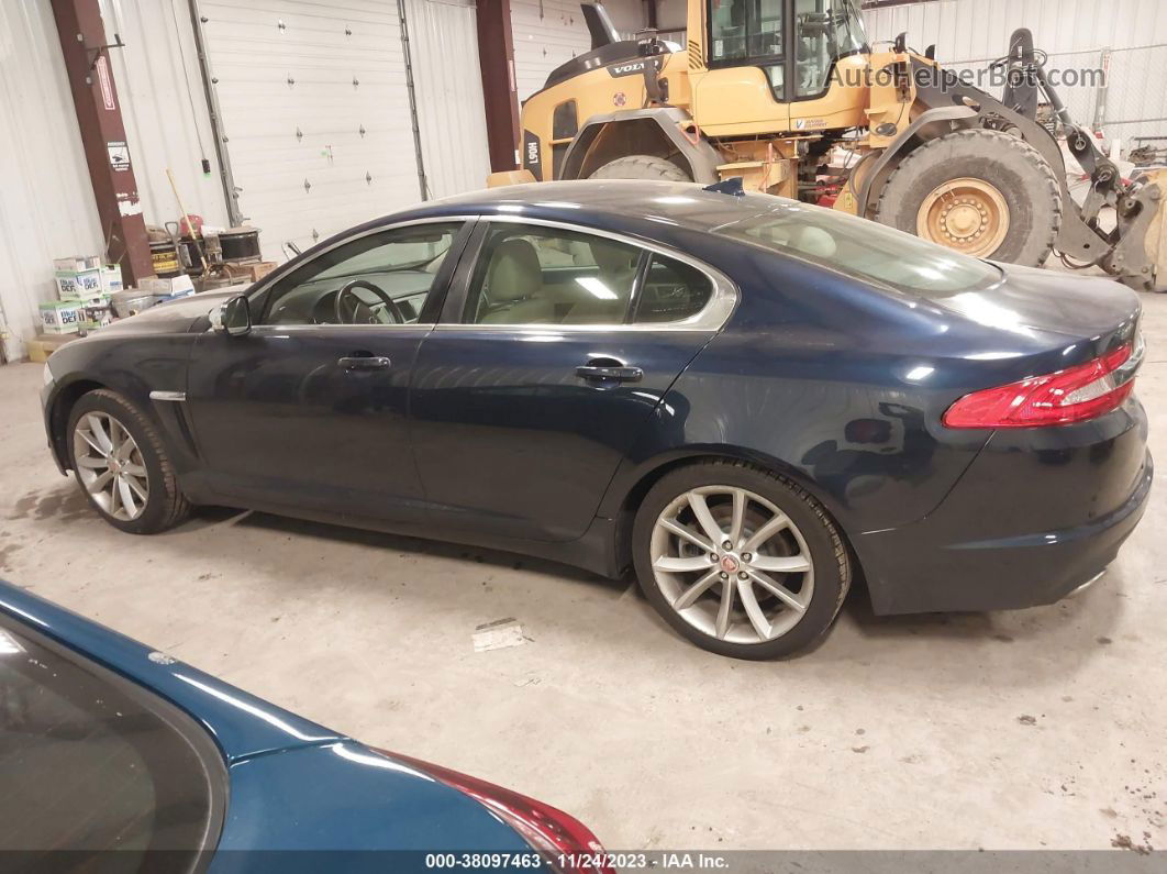 2015 Jaguar Xf V6 Blue vin: SAJWJ0FF9F8U67755