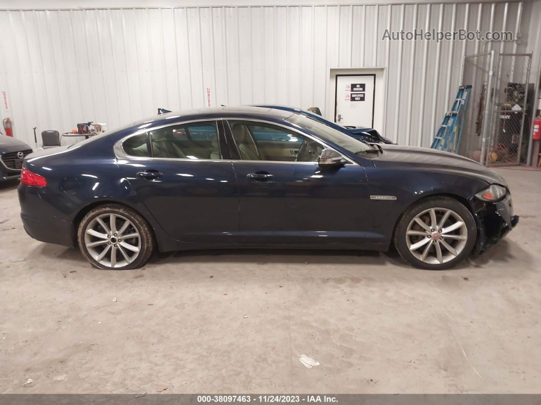 2015 Jaguar Xf V6 Blue vin: SAJWJ0FF9F8U67755