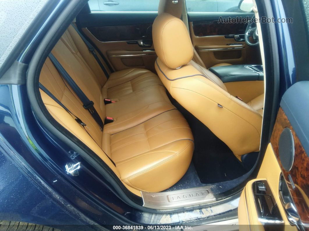 2013 Jaguar Xj   Синий vin: SAJWJ1CD0D8V49508