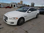 2013 Jaguar Xj  White vin: SAJWJ1CD0D8V53753