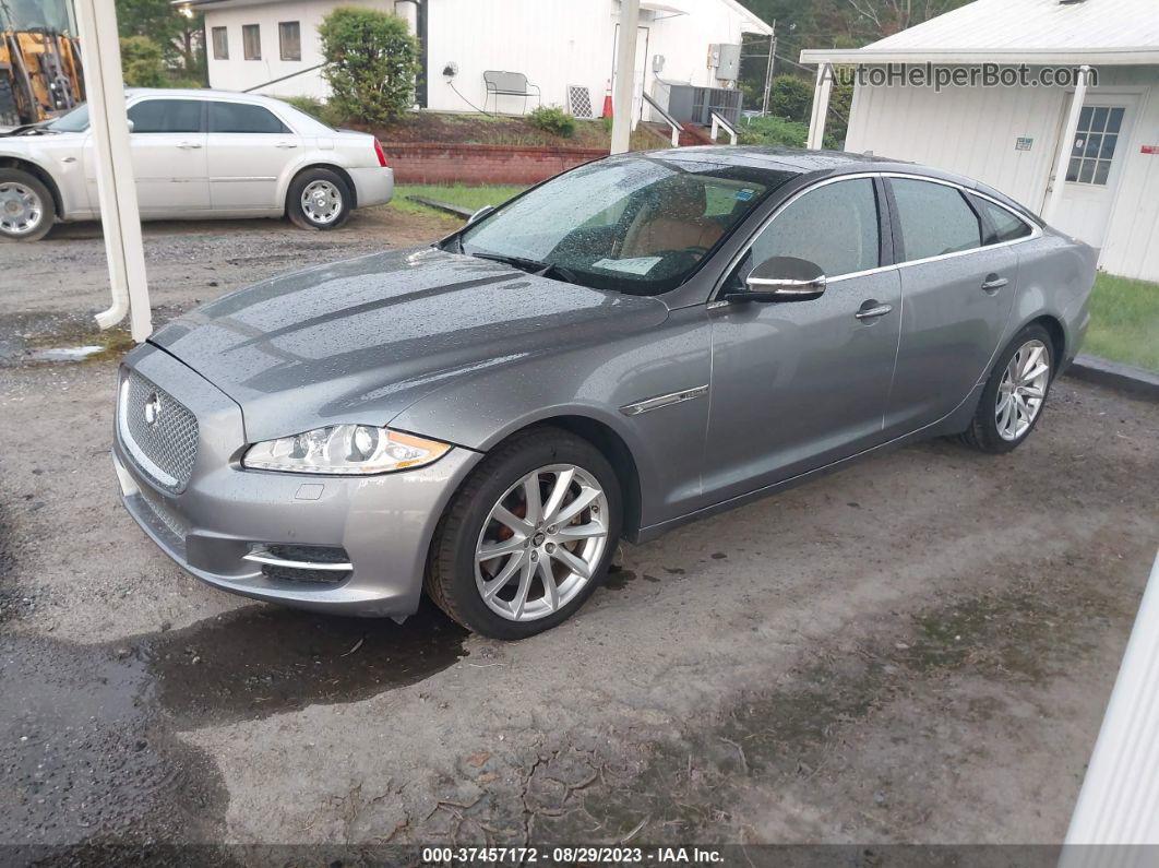 2013 Jaguar Xj   Gray vin: SAJWJ1CD4D8V46305