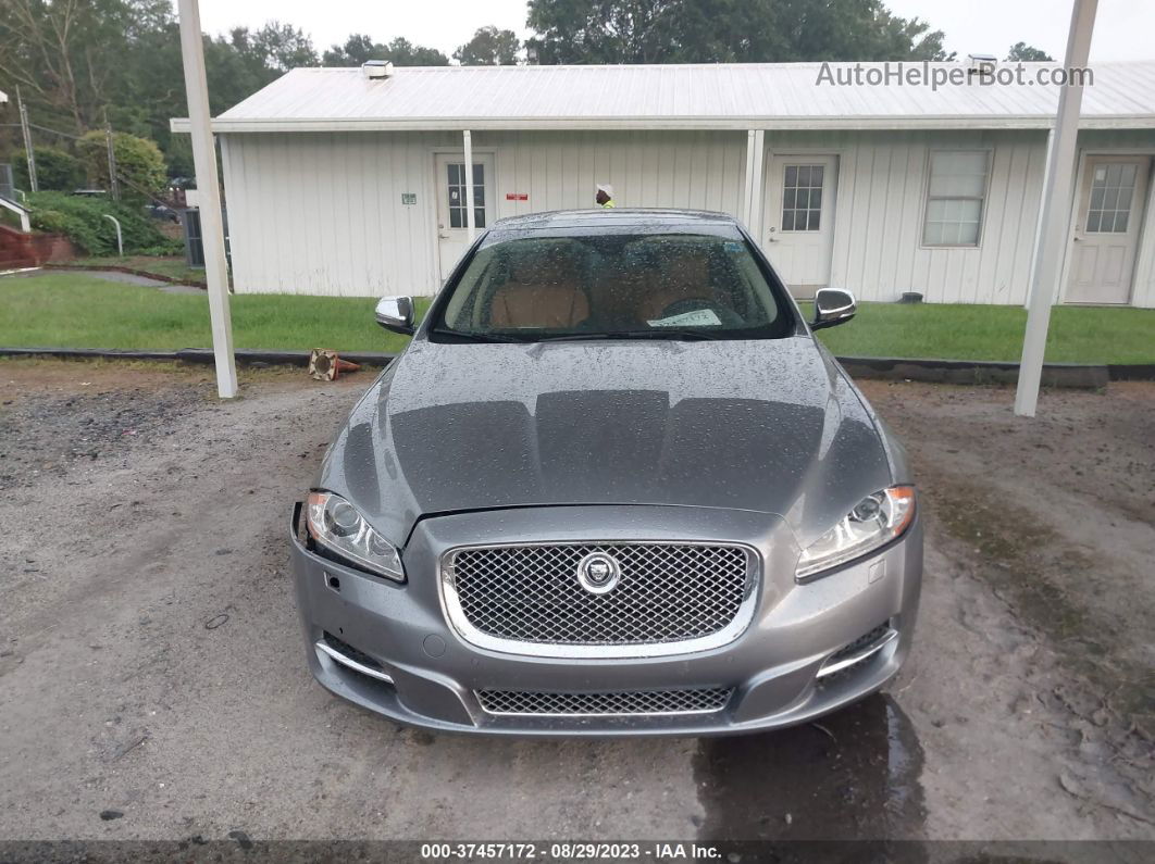 2013 Jaguar Xj   Gray vin: SAJWJ1CD4D8V46305