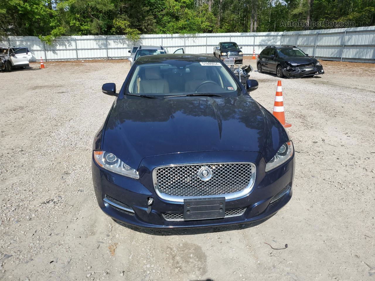 2013 Jaguar Xj  Blue vin: SAJWJ1CDXD8V56160