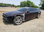 2013 Jaguar Xjl Portfolio Burgundy vin: SAJWJ2GD0D8V45412