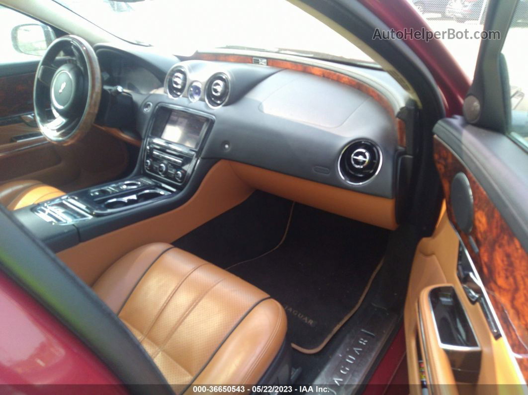 2013 Jaguar Xj Xjl Portfolio Темно-бордовый vin: SAJWJ2GD0D8V47306