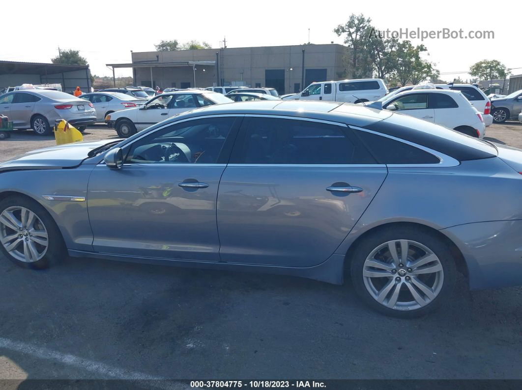 2013 Jaguar Xj Xjl Portfolio Light Blue vin: SAJWJ2GD0D8V49069