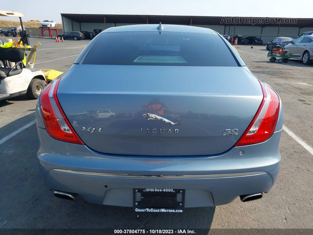 2013 Jaguar Xj Xjl Portfolio Light Blue vin: SAJWJ2GD0D8V49069