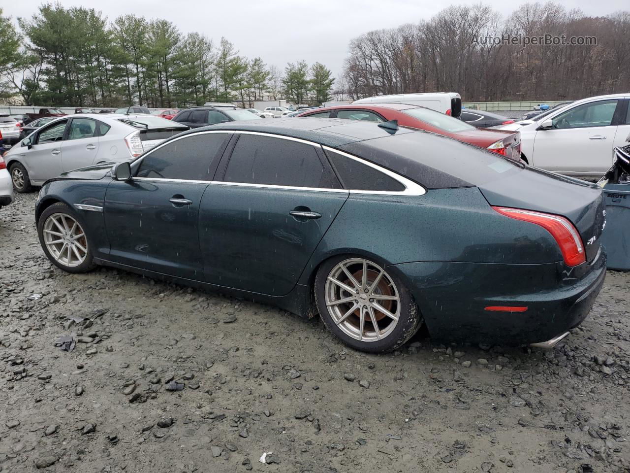 2013 Jaguar Xjl Portfolio Green vin: SAJWJ2GD2D8V39188