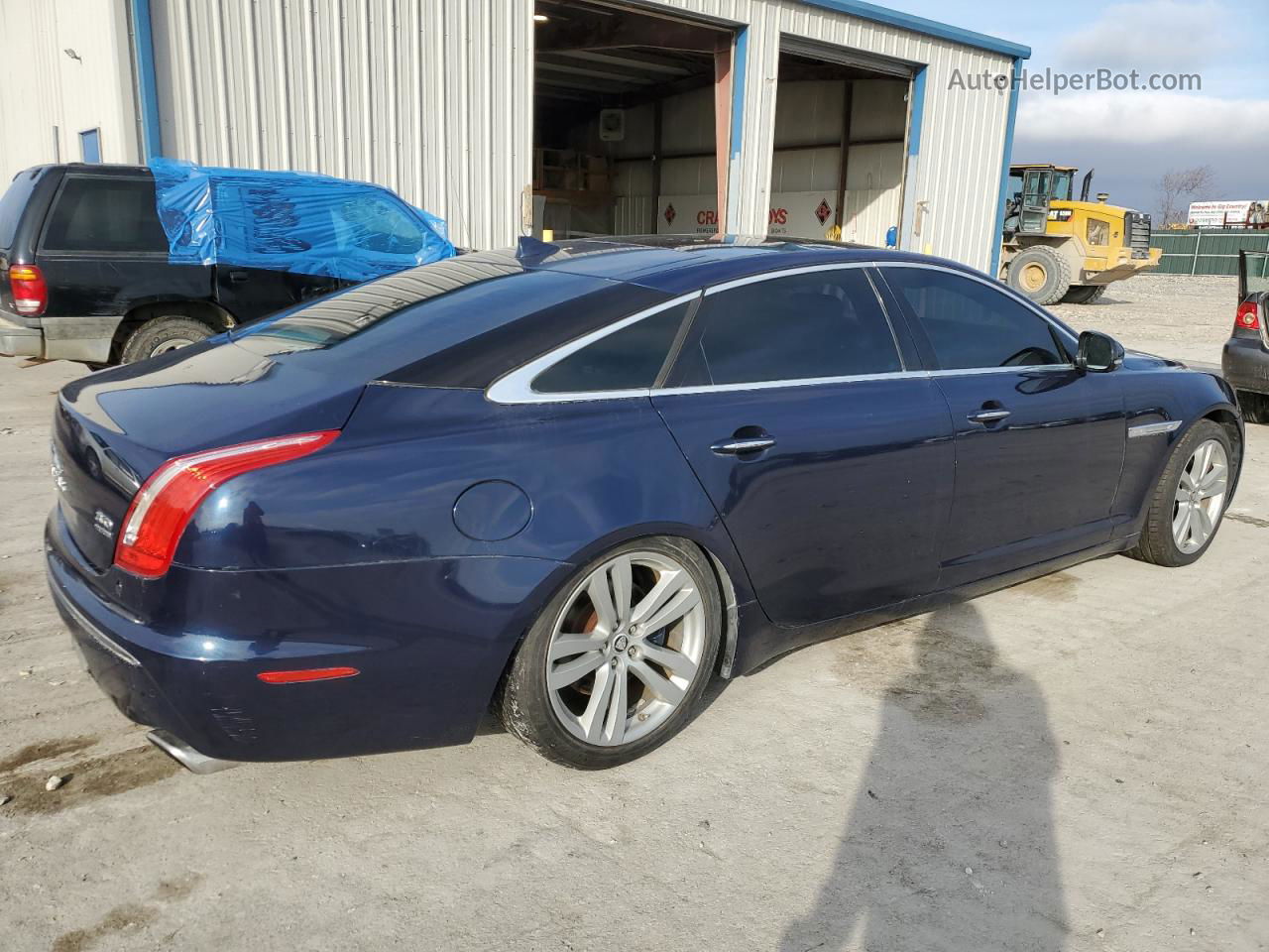 2013 Jaguar Xjl Portfolio Blue vin: SAJWJ2GD2D8V48151