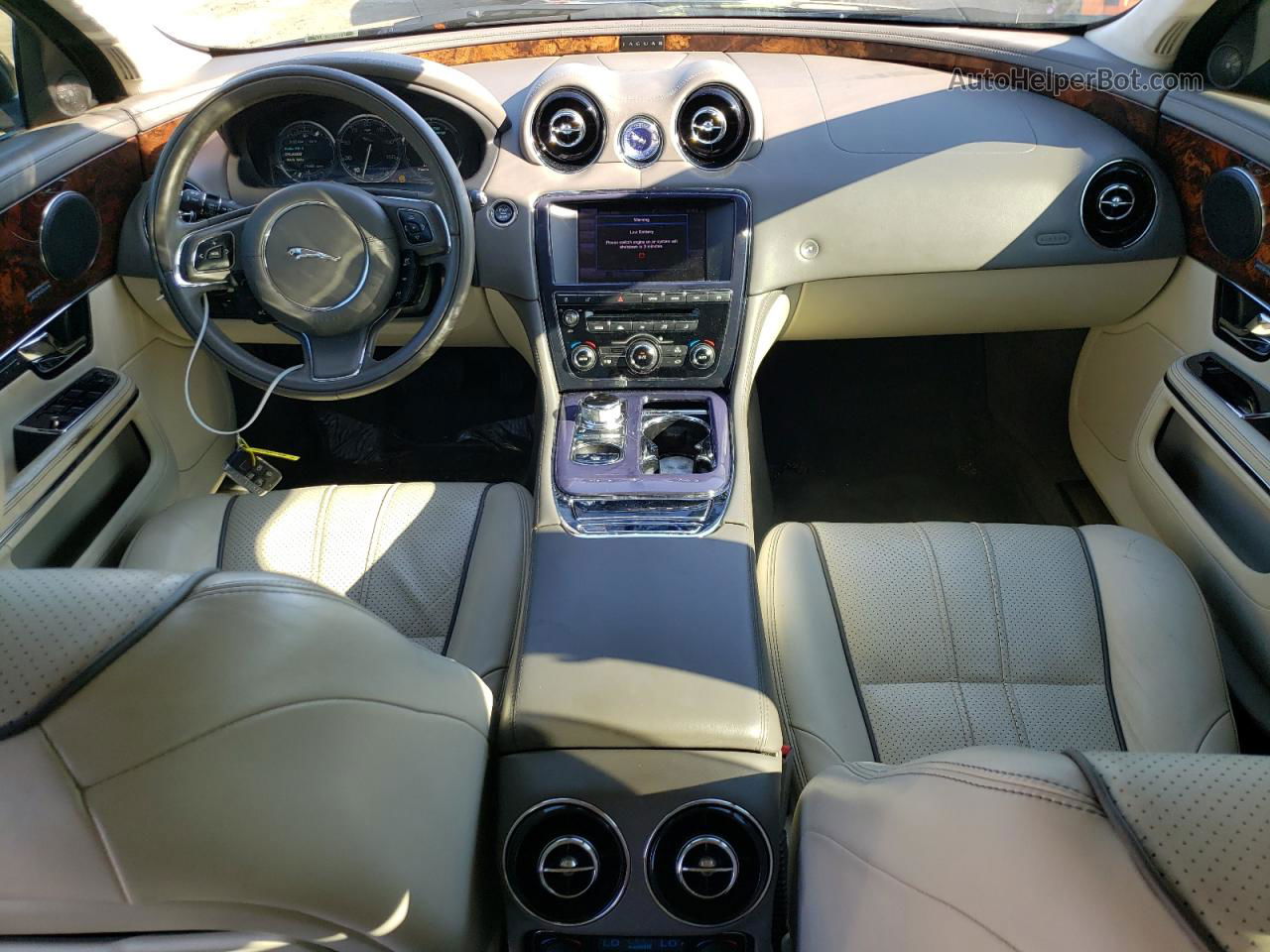 2013 Jaguar Xjl Portfolio Черный vin: SAJWJ2GD3D8V43931