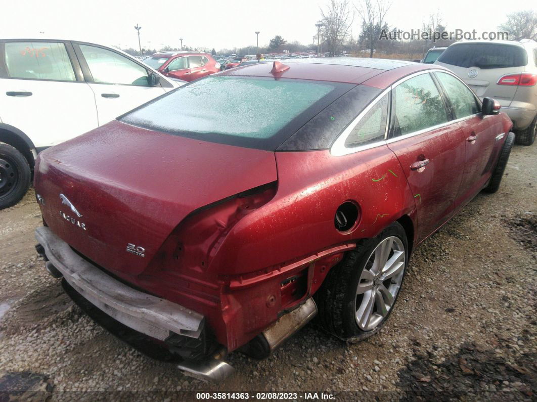 2013 Jaguar Xj Xjl Portfolio Maroon vin: SAJWJ2GD3D8V45002