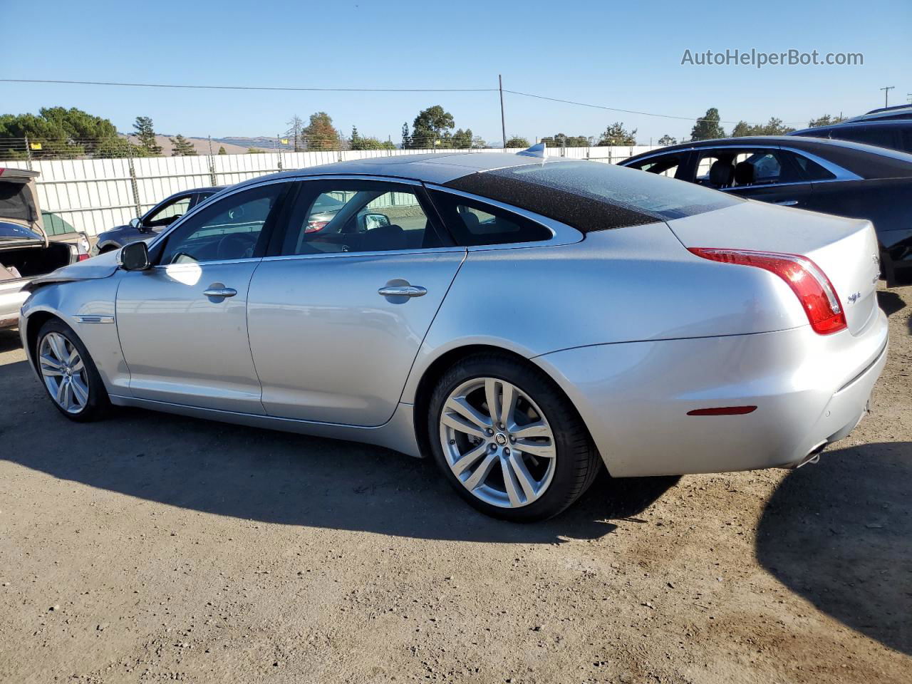 2013 Jaguar Xjl Portfolio Silver vin: SAJWJ2GD4D8V47518