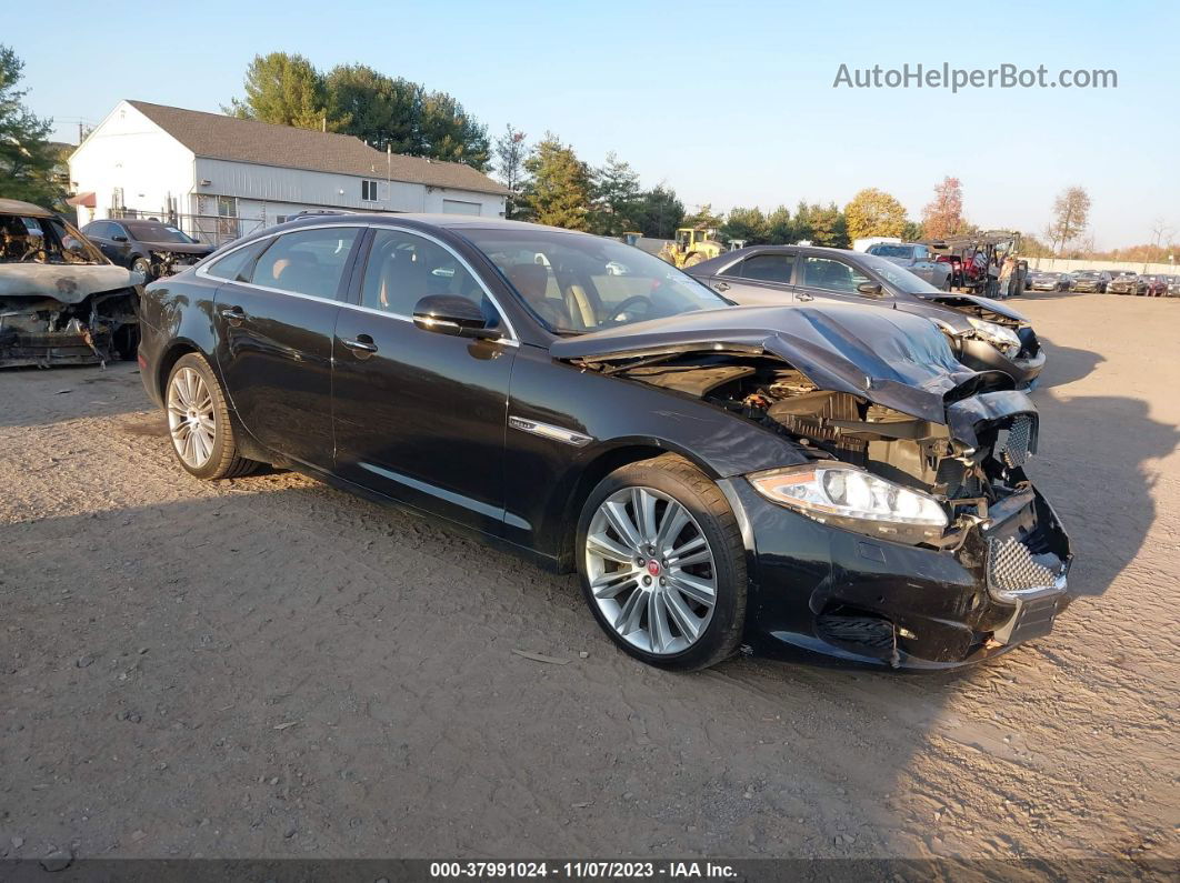 2013 Jaguar Xj Xjl Portfolio Black vin: SAJWJ2GD4D8V50371