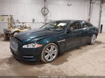 2013 Jaguar Xj Xjl Portfolio Green vin: SAJWJ2GD4D8V51990