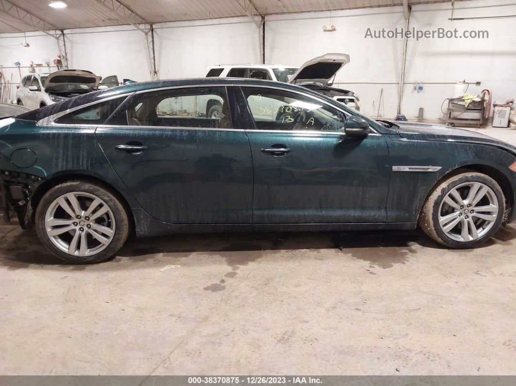 2013 Jaguar Xj Xjl Portfolio Green vin: SAJWJ2GD4D8V51990