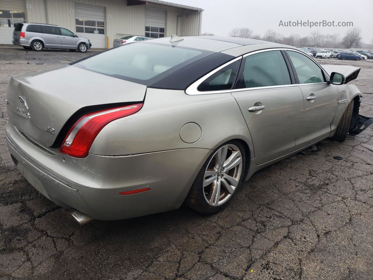 2013 Jaguar Xjl Portfolio Silver vin: SAJWJ2GD5D8V45695