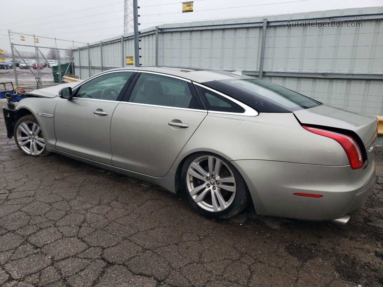 2013 Jaguar Xjl Portfolio Silver vin: SAJWJ2GD5D8V45695