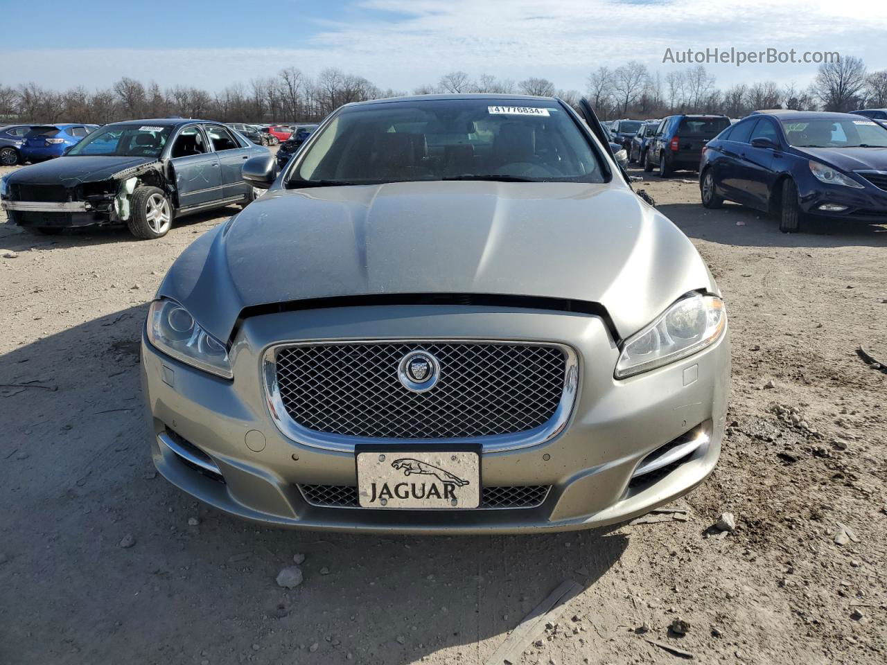 2013 Jaguar Xjl Portfolio Серый vin: SAJWJ2GD5D8V46040