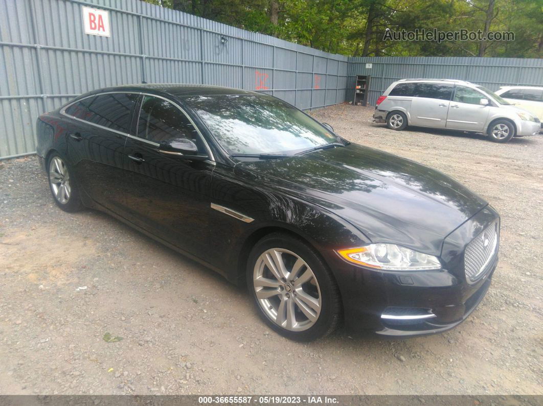 2013 Jaguar Xj Xjl Portfolio Черный vin: SAJWJ2GD5D8V52257